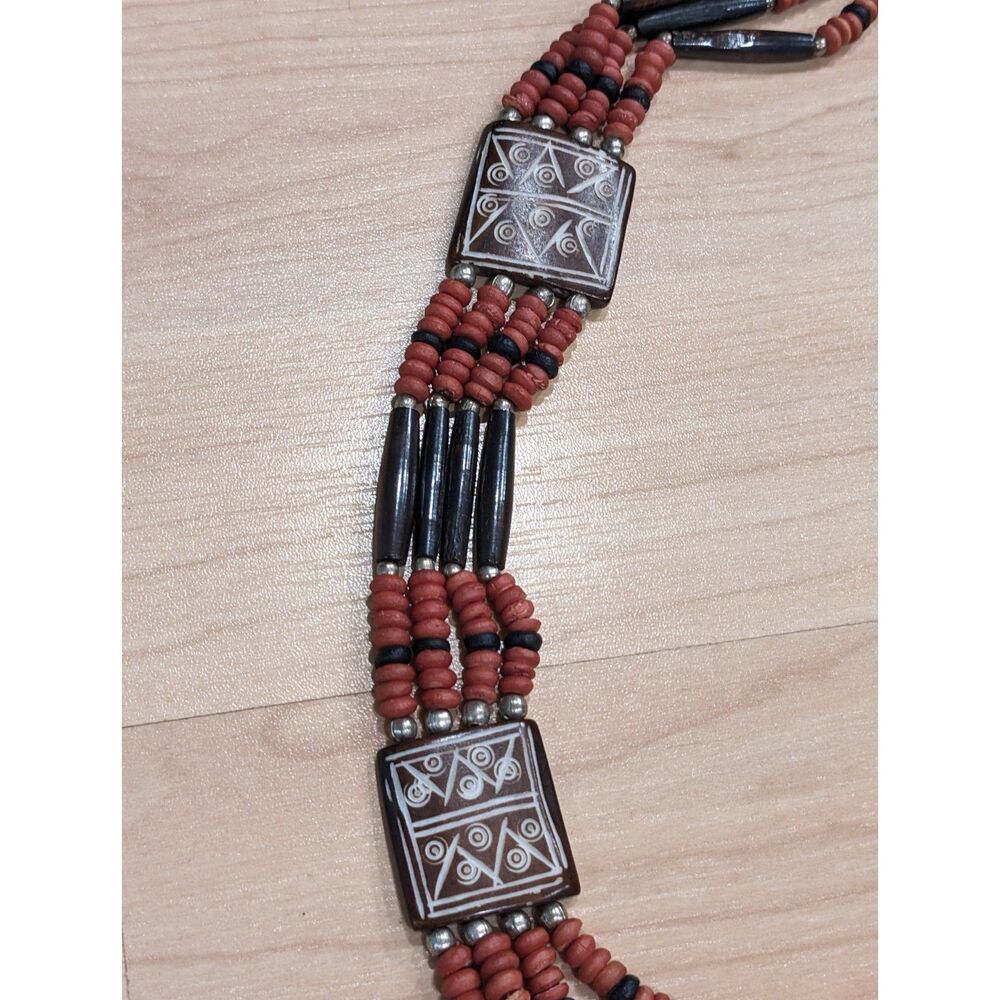Beaded Waist Accessory Tie Belt Boho Southwestern Western Cowgirl